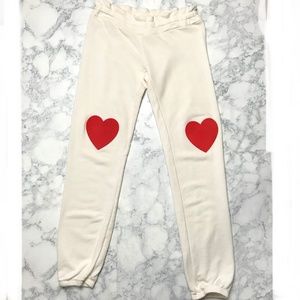 Wildfox Kids Heart Sweatpants Joggers